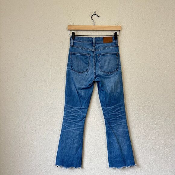 MADEWELL Cali Demi-Boot Jeans Chewed-Hem Edition Exposed Buttons #G0997 - Picture 7 of 15